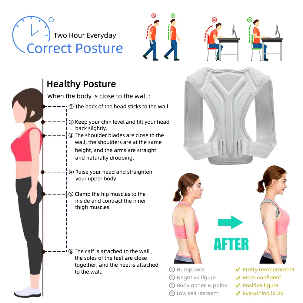 Posture Corrector for Men and  Women